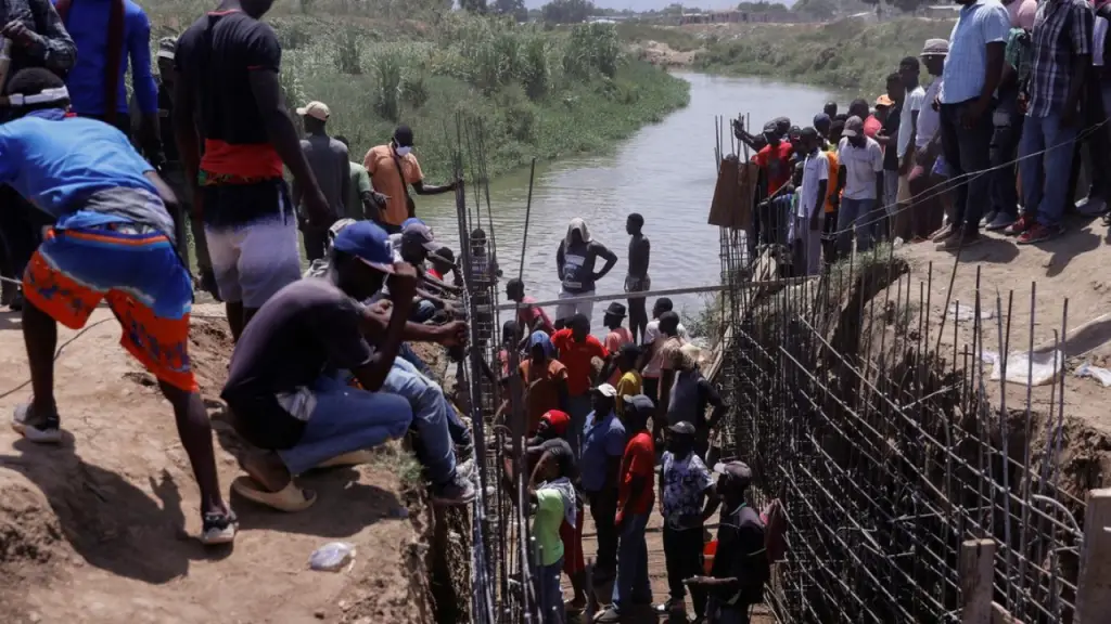 Se reporta conflicto entre haitianos donde se encuentran construyen el canal