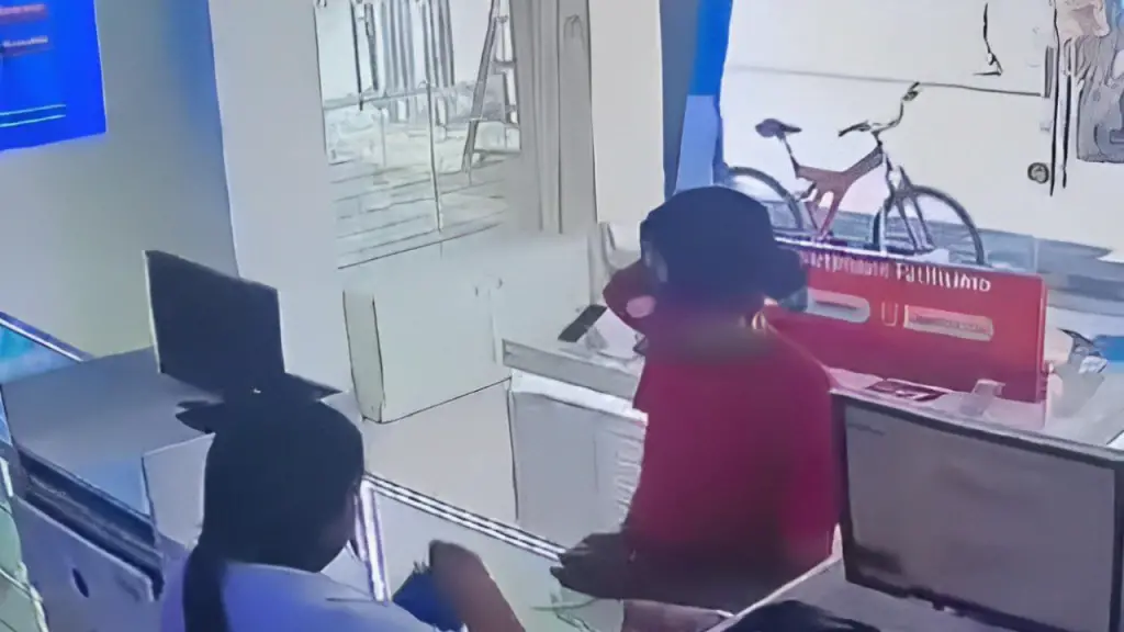 Joven se hace pasar por comprador para robarse un celular de la tienda
