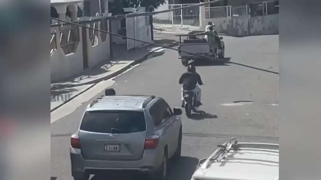 conductor atropella presunto ladrón en Santiago
