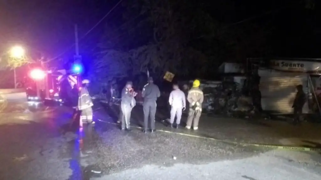 Mueren dos personas quemadas en un accidente en Puerto Plata
