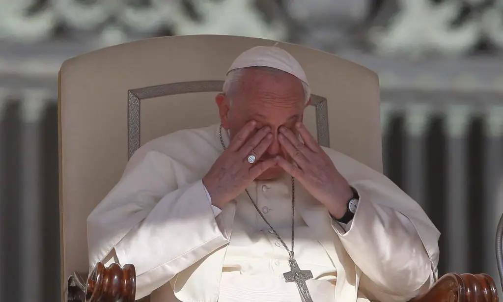 Salud del papa causa preocupación, ni siquiera pudo terminar su discurso