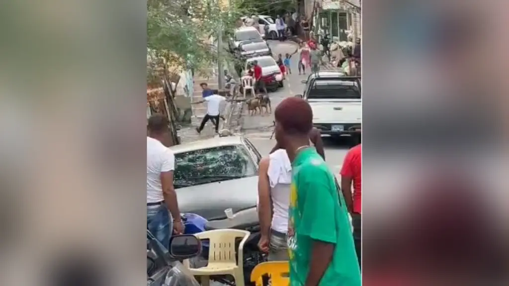 Violento enfrentamiento con machetes en Tres Brazos, Santo Domingo Este