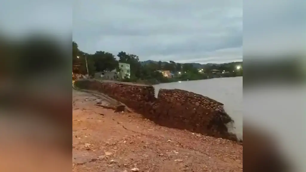 Colapso del Muro en Río Nigua: Vivienda arrastrada por las aguas