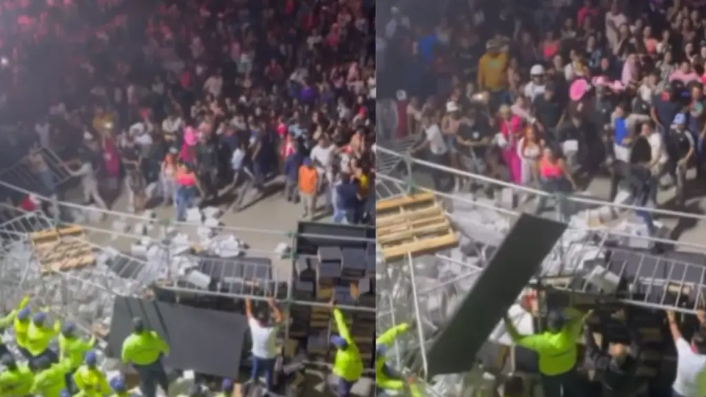 Fuerte enfrentamiento entre fanáticos de Karol G y la PN de Venezuela en las afueras del concierto